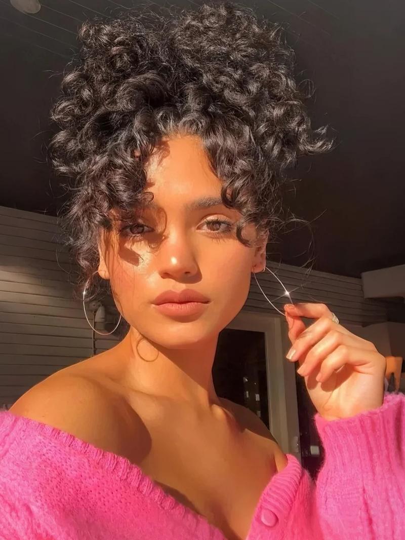 Natural Messy Bun Hair for Women, Synthetic Loose Wave Bun Hair is Ponytail Extension with Elastic Drawstring, Gorgeous Bun Perfect for Beginners Daily Wear &Party Use. Synthetic Curly Hair (8 Inch) Natural Messy Bun Hair for Women, Synthetic Loose Wave Bun Hair is Ponytail Extension with Elastic Drawstring, Gorgeous Bun Perfect for Beginners Daily Wear &Party Use. Synthetic Curly Hair (8 Inch)