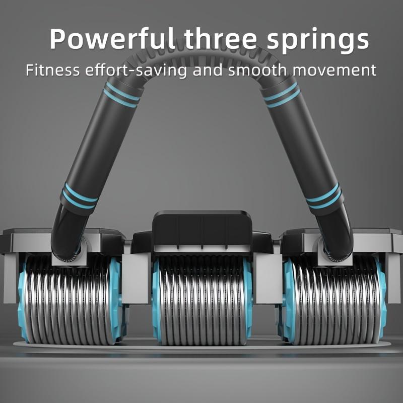 Abdominal roller with elbow support: a home fitness machine for training the abdomen, legs, and waist.