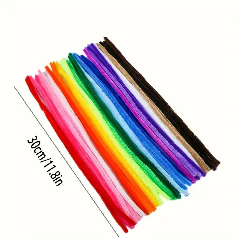 623pcs Multicolor Lily Tulip Twist Rod Pipe Cleaner Craft Kit, DIY Flower, Snowflake DIY Handmade Project, Perfect for Wedding Bouquets, Artificial Bouquet and Party Decorations