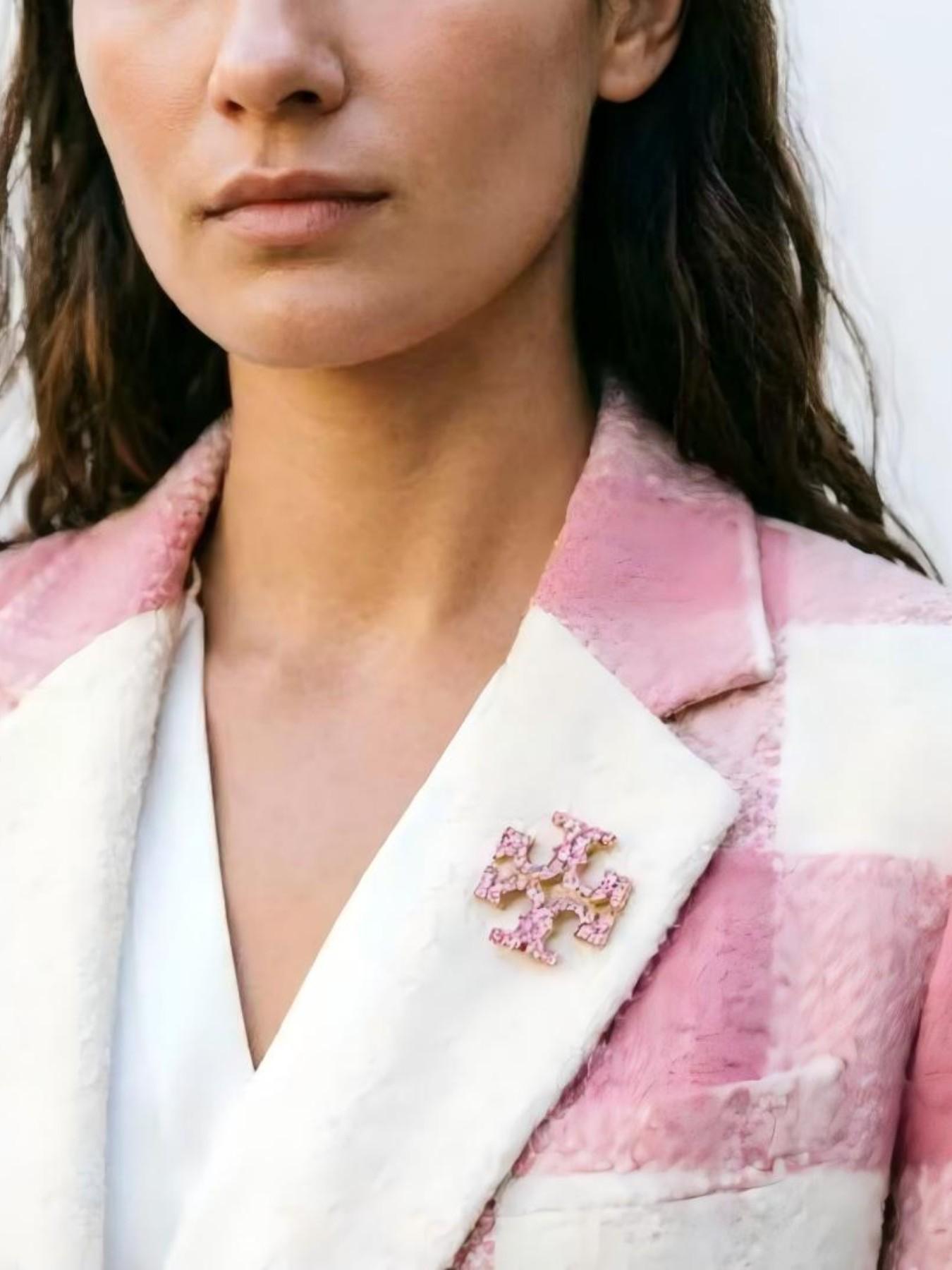 Women's Elegant Lapel Brooch Pin, Multifunctional Suit Jacket Dress Accessory, Suitable for Spring and Autumn Seasons