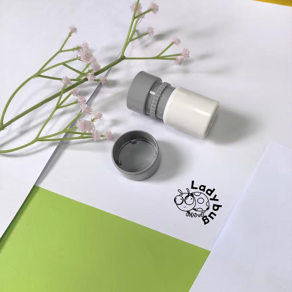 Insect Pattern Hand Account Stamp, Easy Recognition Butterflies Beetles Bees, Classroom Activity, Clear Light-Sensitive Material