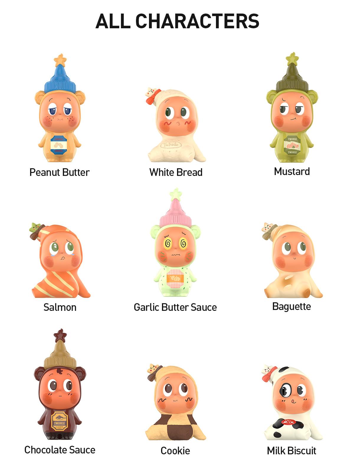 POP MART Twinkle Twinkle Create Your Taste Series Figures-A