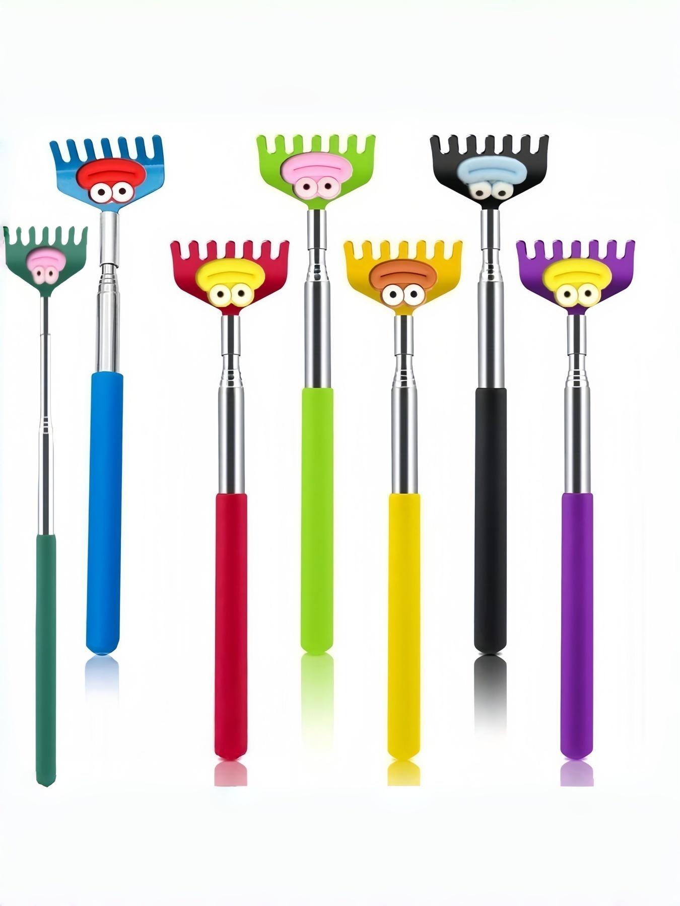 Cute Cartoon Back Scratcher, Metal Extendable Back Scrubber, Daily Use Back Scratch Tool, Comfortable and Practical Design