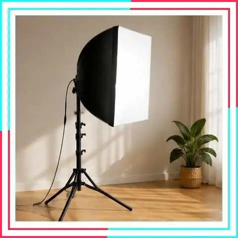 Softbox Photography Lighting Kit, 16"x16" LED Studio Soft Box Light