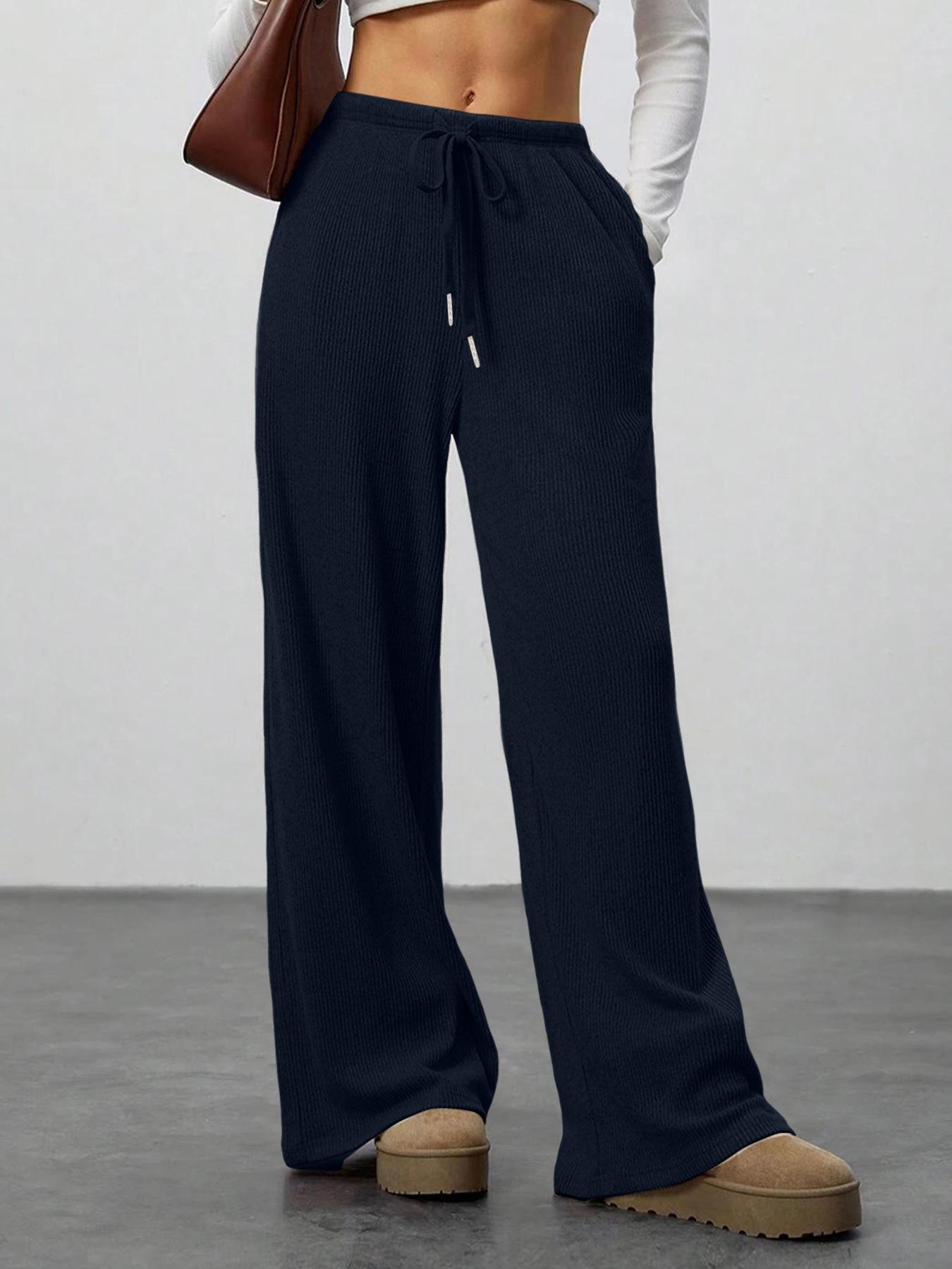 High Waist Comfortable Wide Leg Casual Jogging Pants, Versatile Athletic Trousers for Relaxed Fit, Ideal for Everyday Wear, Athleisure Casual Bottoms, Athleisure Style Bottoms High Waist Comfortable Wide Leg Casual Jogging Pants, Versatile Athletic Trousers for Relaxed Fit, Ideal for Everyday Wear, Athleisure Casual Bottoms, Athleisure Style Bottoms
