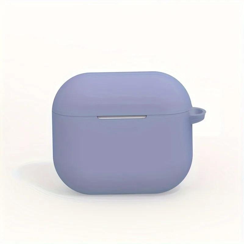 Simple Solid Color Soft Shell Protective Case Cover Suitable for AirPods Pro and (Second Generation)