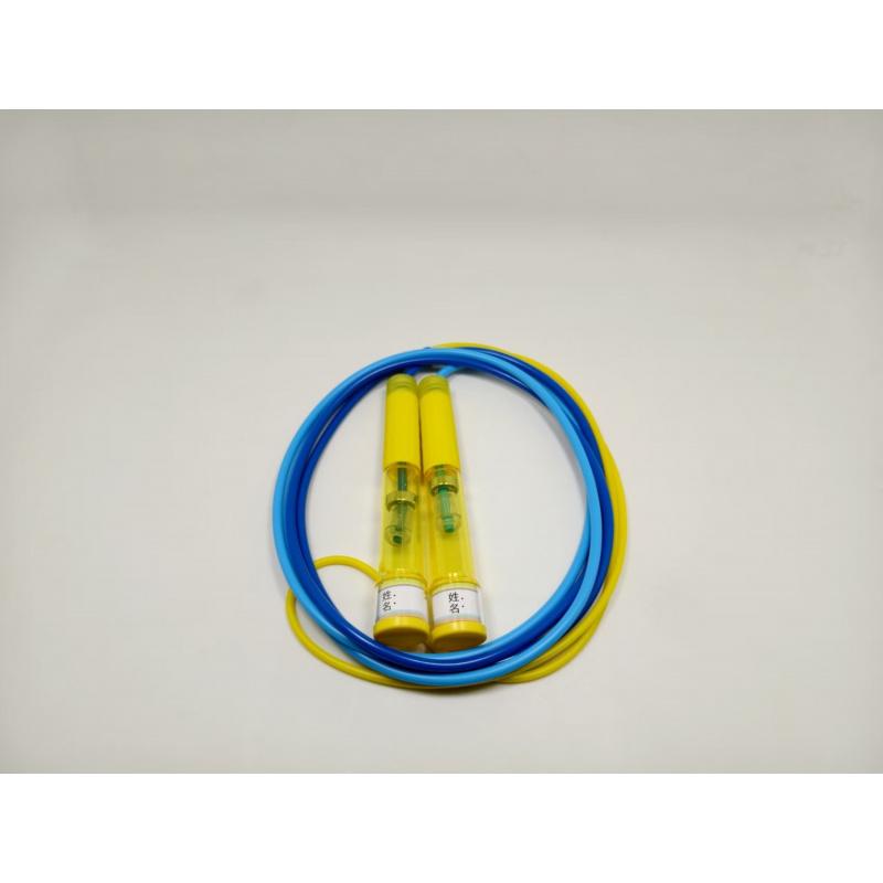 Factory Direct Kids Jump Rope Double Bearing Transparent for Preschoolers Beginners Students PE Test Speed Training
