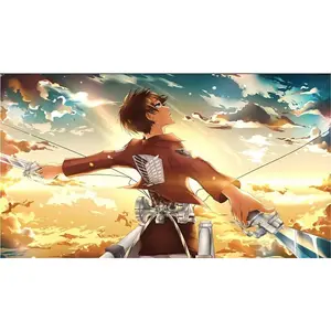 Adults Anime Attack on Titan Cosplay Shingeki No Kyojin Cosplay Jacket Japanese Anime Brown Coat Halloween/Carnival Party Costum