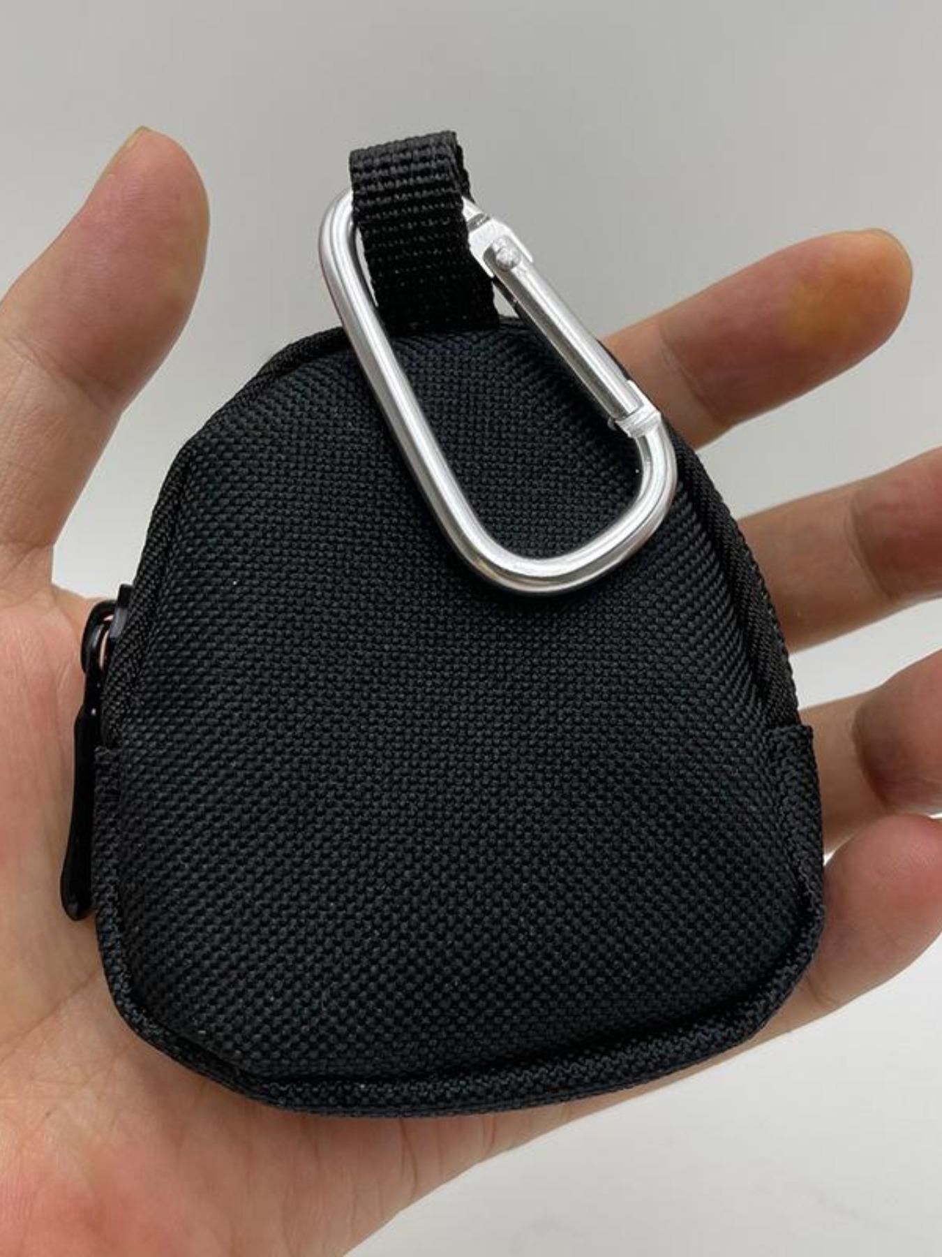Portable Key Bag for Men, Coin Purse with Zipper, Outdoor Key Organizer, Convenient Key Holder, Essential Accessory for Daily Use