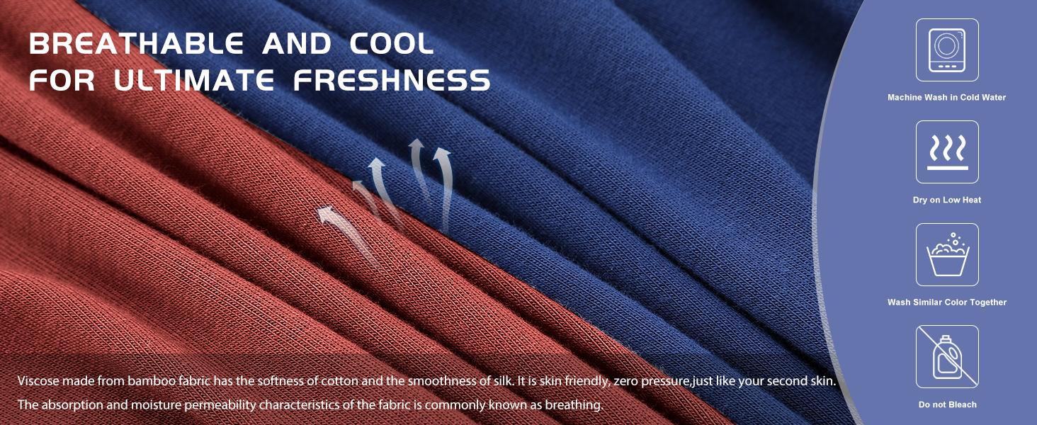 BAMBOO COOL Men's Seamless Soft Comfy Plain Briefs 4-Pack - Solid Color Minimalist Trunks, Soft Waistband, Breathable Moisture-Wicking Fabric, No-Ride-Up Design, Elastic Belt (Beige, Black, Purple, Gray, Red), Soft Comfy Brief