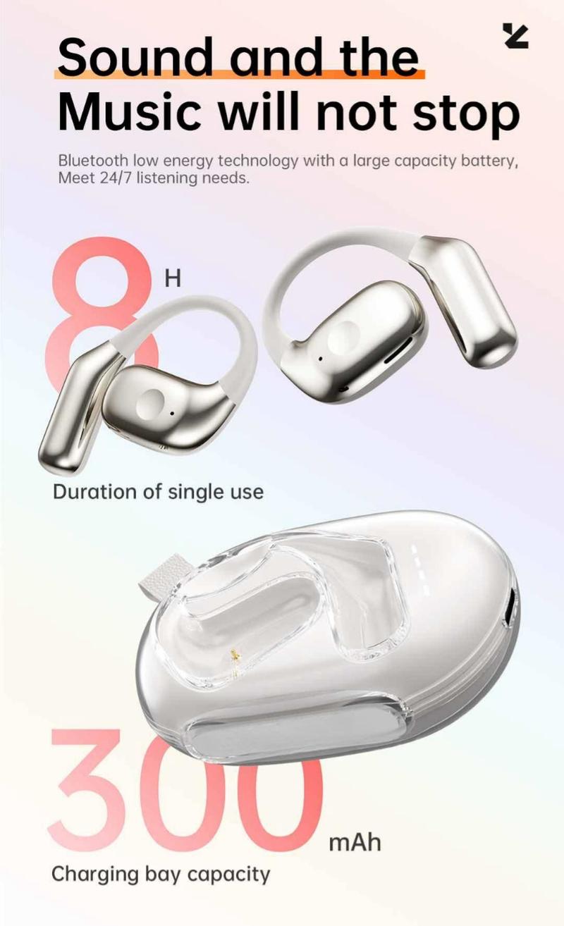 S200 OWS ultra Open earbuds wireless 8d audio ear cleaner headphones Sports Bluetooth Earphone Headset Electronic