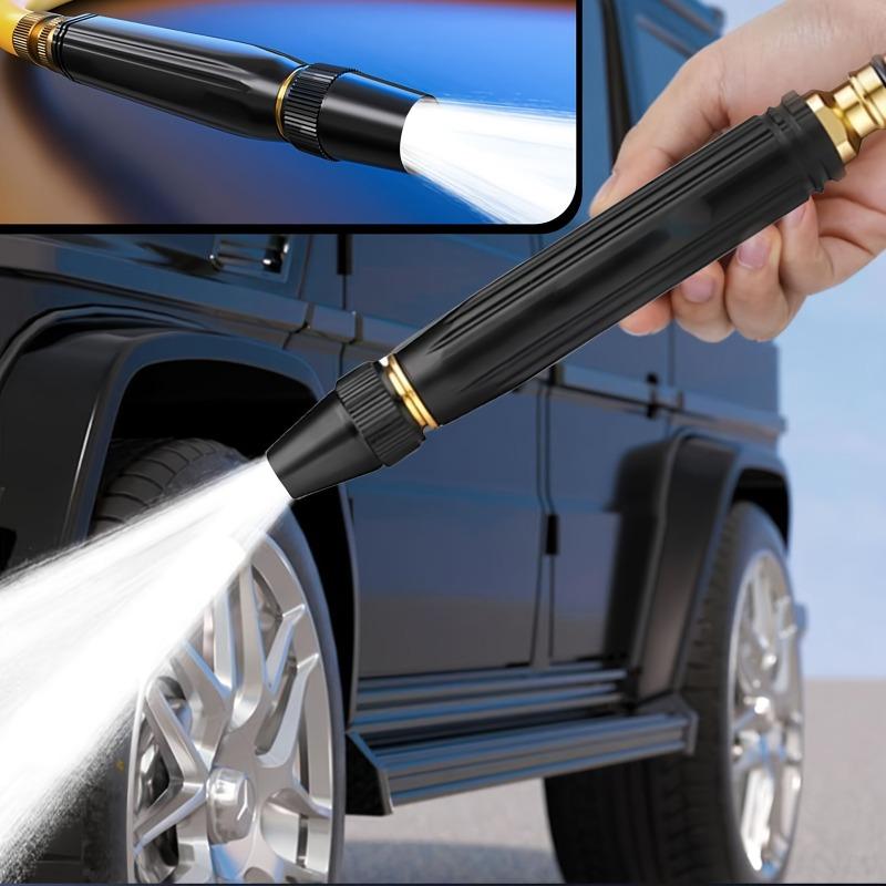 Home-Use High-Pressure Car Wash Gun, 2026 Upgraded Version Car Wash Gun and Garden Hose Sprayer, with Adjustable Spray Patterns, Suitable for Watering Plants and Vegetables as Well as Washing Cars, Garden Hose Pressure Washer, Car Wash Equipment