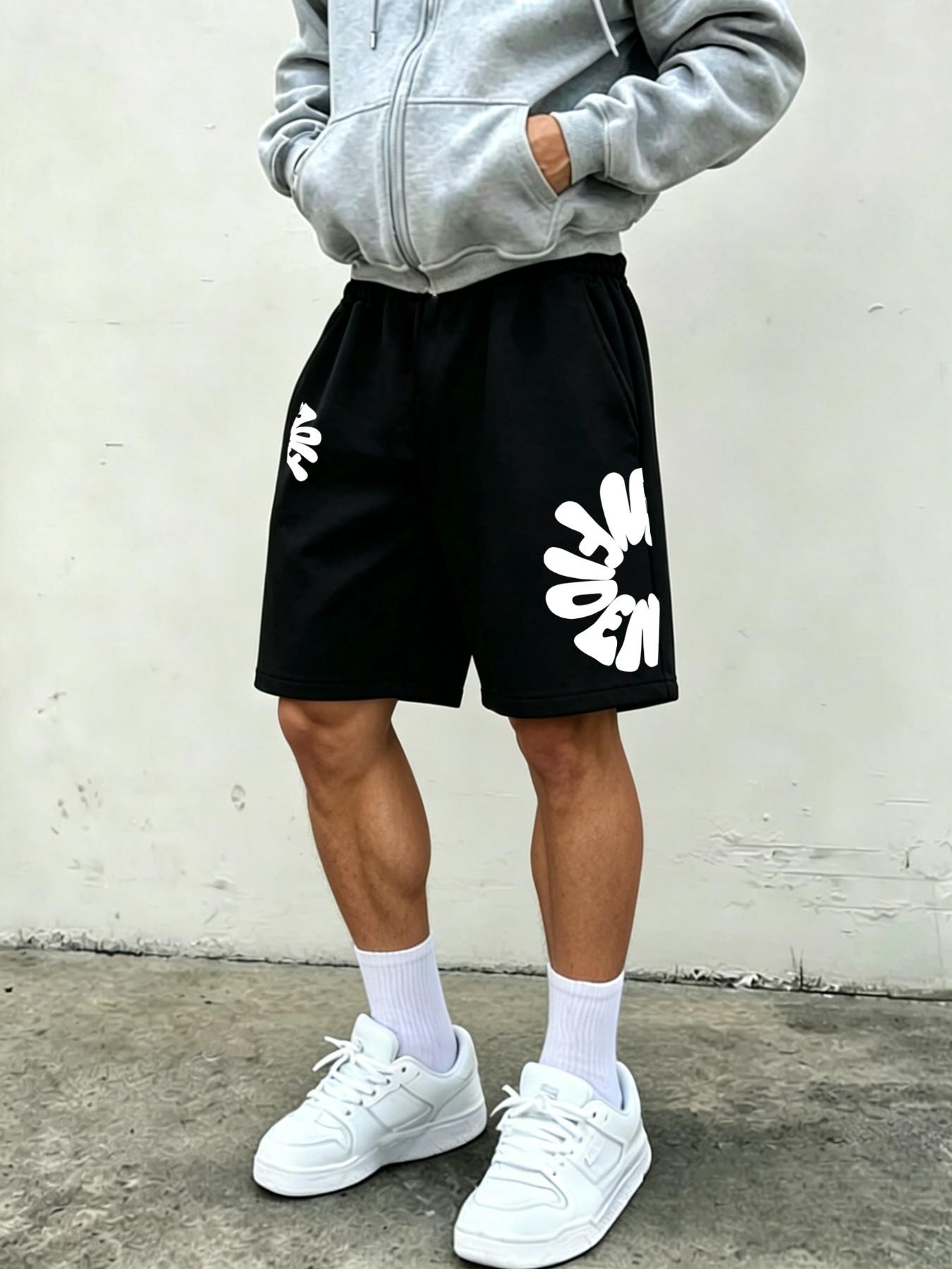 Meteor Print Casual Home Shorts, Five Colors Available, Soft Comfortable Breathable, Loose-Fitting, All Seasons, Men's and Women's Shorts, Unisex