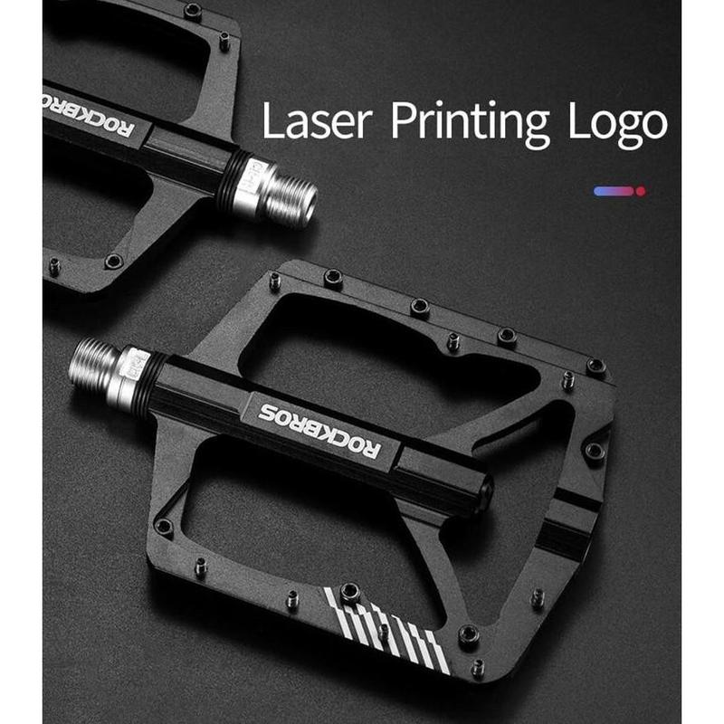 ROCKBROS Pedals Bicycle Aluminum Alloy Sealed Bearing Pedal Ultralight Non Slip Waterproof Mountain Bike Road Bike Pedal Cycling Accessories