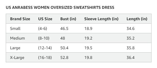 ANRABESS Women Oversized Sweatshirts Hoodie Dress Long Sleeve Crewneck Casual Baggy Patchwork Pleated Flowy Mini Dresses