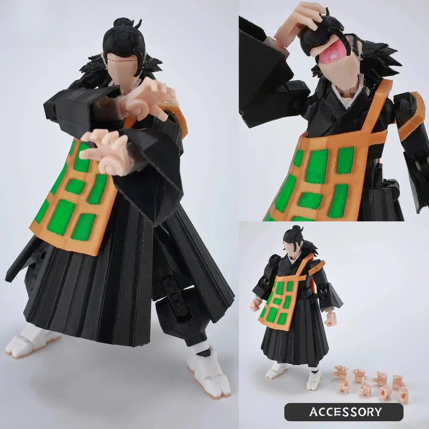3D Printed Titan  Jujutsu Kaisen Mahoraga Figure Dummy  Lucky  Multi-Jointed Poseable Anime Model Collectible Toys Gifts