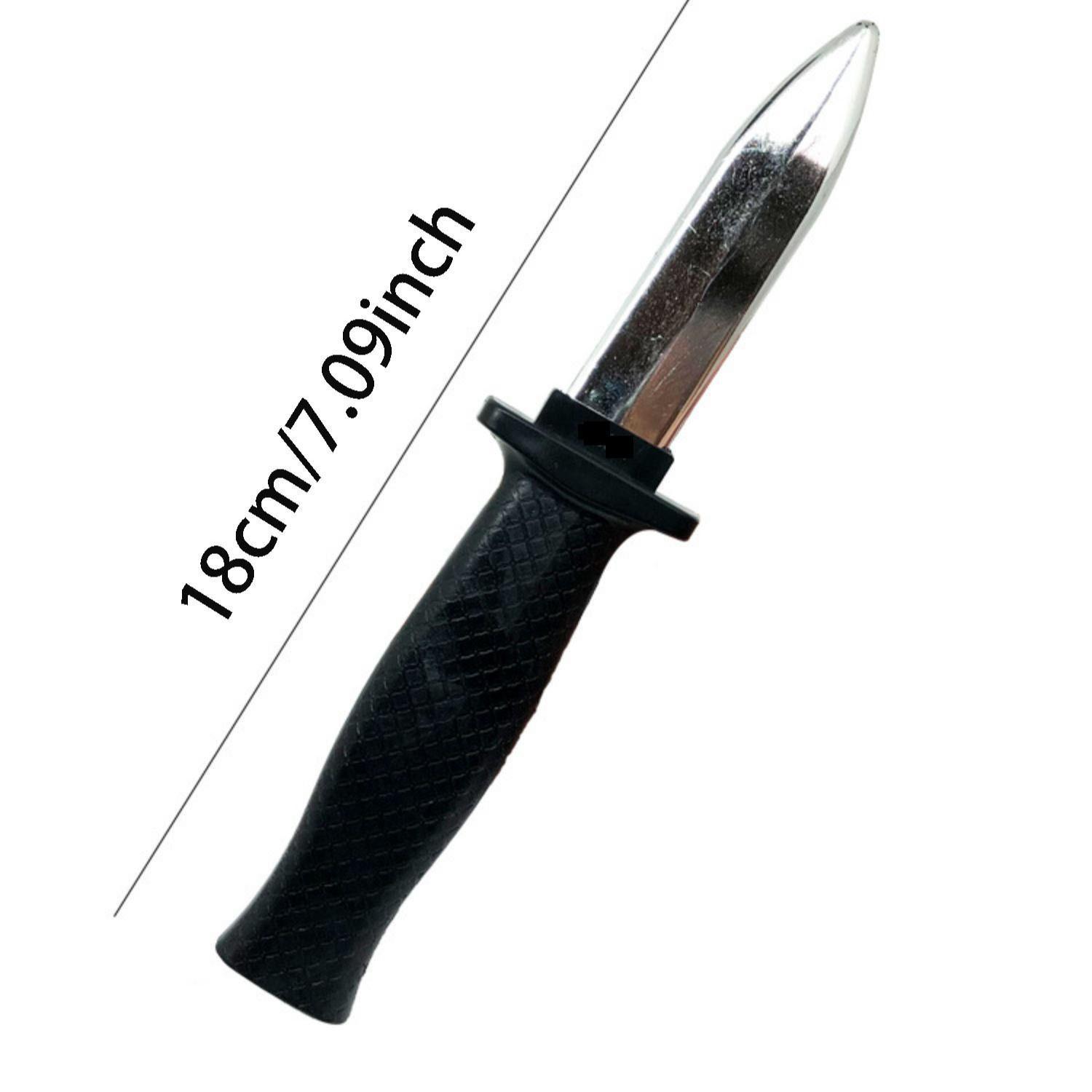 Boy Gift Toy Spring Knife, Extendable Plastic Knife, Prank Performance Dagger, Funny Fake Knife Props, Fun Plaything