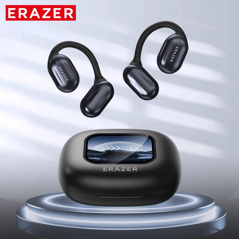 ERAZER True Wireless Earbuds Open Free Wireless Bluetooth Earbuds Touchscreen Earphones For Listening To Music & Calling