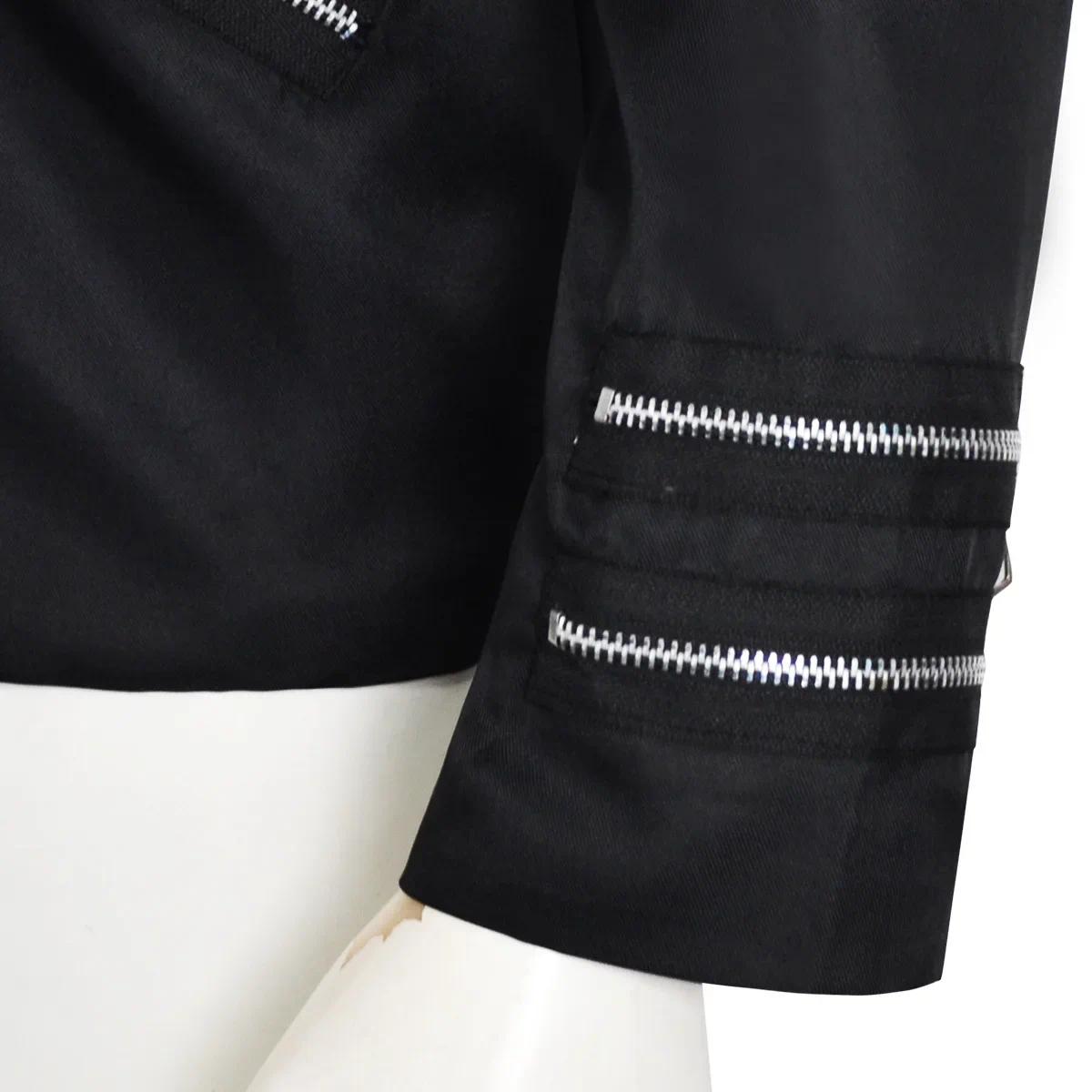 Rare MJ Michael Jackson Black Slim BAD Jacket Costume Clothing for Man Adore Stars Impersonator