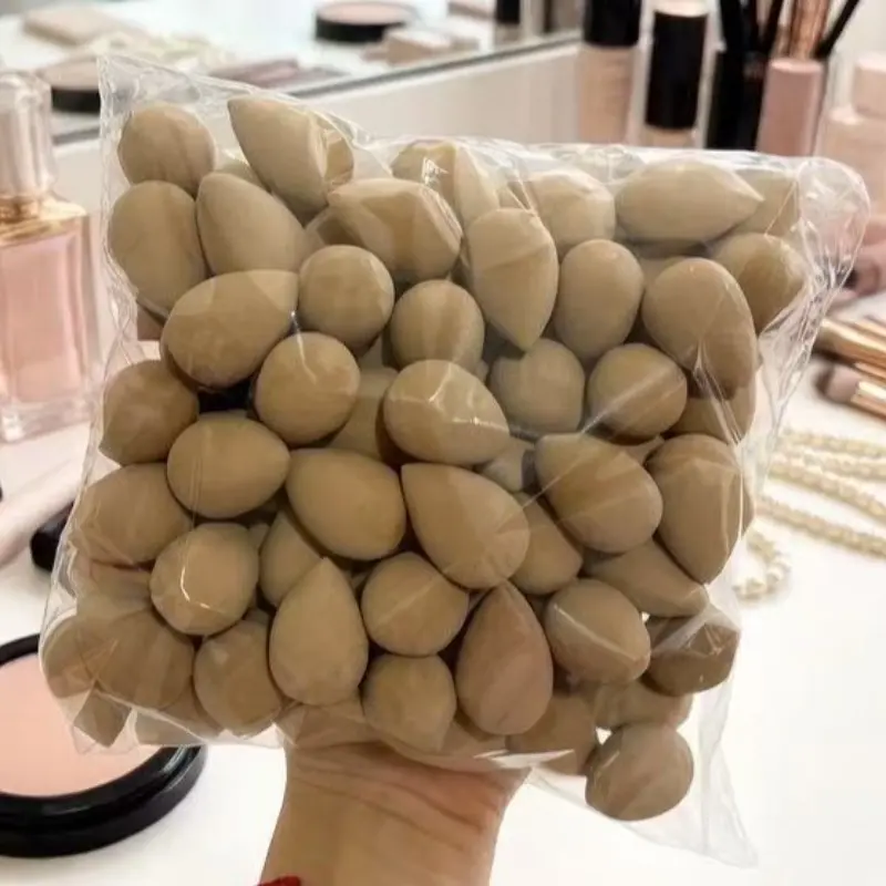 Dry Wet Makeup Sponge, 50 Beauty Blenders, Mini Makeup Eggs, Full Face Applicator, Unisex, Travel Friendly, Home Use