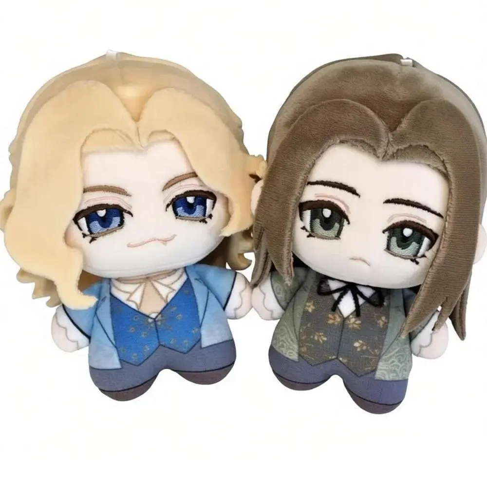10cm Interview Vampire Lestat Plush Doll Pendant Fans Collect Cartoon Vampire Louis Stuffed Toy Keychain Dolls  Birthday Gift