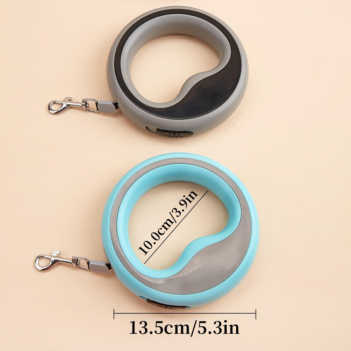 Retractable Dog Leash with 1-Button Lock, Leash Included, Outdoor Pet Walking Accessory for Small Dogs & Cats