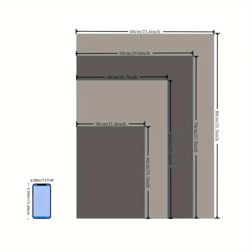 3pcs Frameless Muslim Jerusalem Mecca Medina Mosque Wall Art Print Canvas Poster, Living Room Decoration, Watercolor Painting