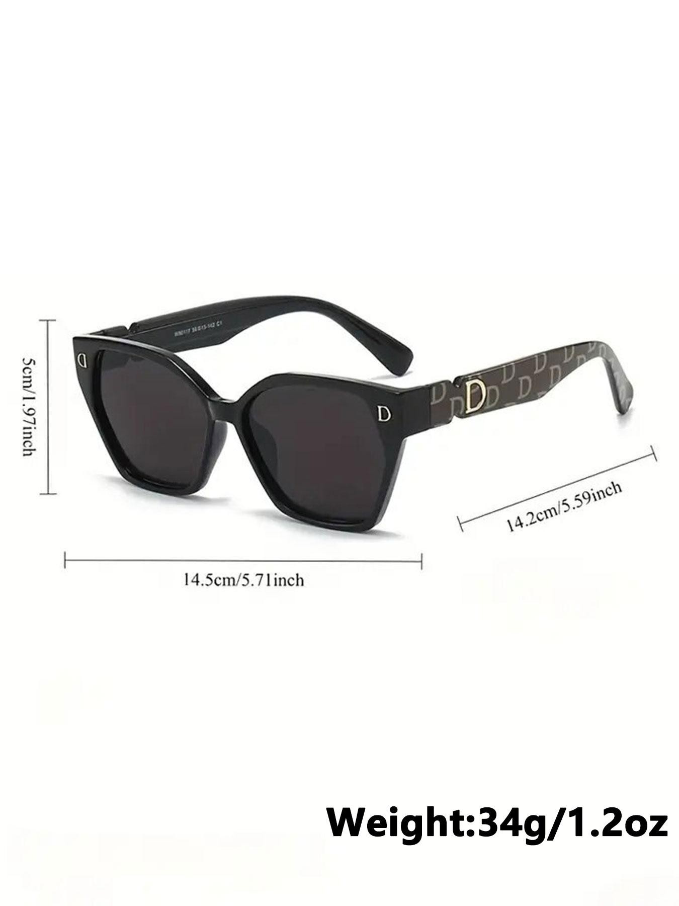 Women's Fashion Sunglasses 2026 New Versatile All-Season High-End Trendy Sun Glasses, Retro Simple Party Outdoor Shades