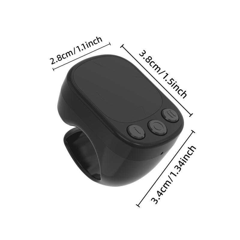 New Mobile Touch Screen Remote Control, Multi-function Short Video Scroll Ring Shaped Touch Screen e-Book Page Flipping Device, Supports Mobile Shutter Controller, Wireless Mobile Phone And Tablet Mouse, Electronic Gadgets