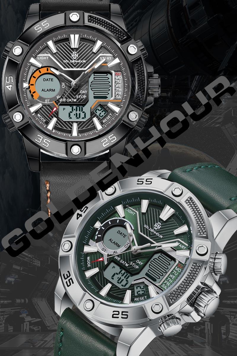 Multifunctional Digital Electronic Watch, Outdoor Waterproof Quartz Watch, Durable Design for Everyday Use, Perfect Gift Choice