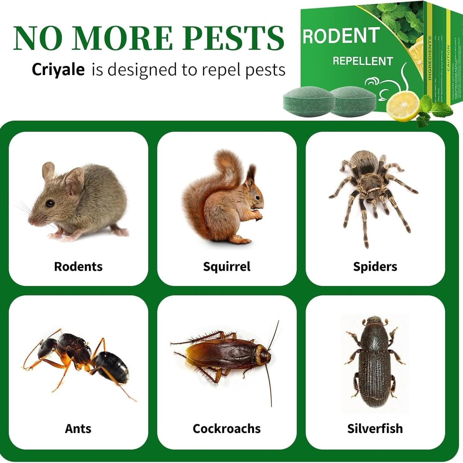 Natural Peppermint Repellent Balls • BUY 1 GET 1 FREE Popular Natural Rodent Repellent Balls! Infused with peppermint and lemon oil, these balls effectively deter squirrels, rats, spiders,