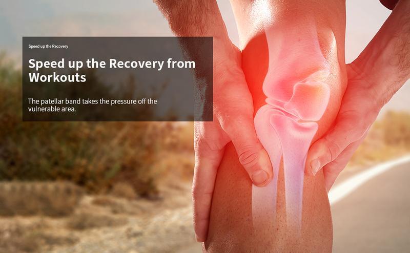 【Christmas】NEENCA Silicone Patella Knee Strap for Knee Pain Relief – Adjustable Brace for Women & Men, Ideal for Running, Basketball, Volleyball, Squats, Tendonitis, and Jumper’s Knee Support FallFreshness