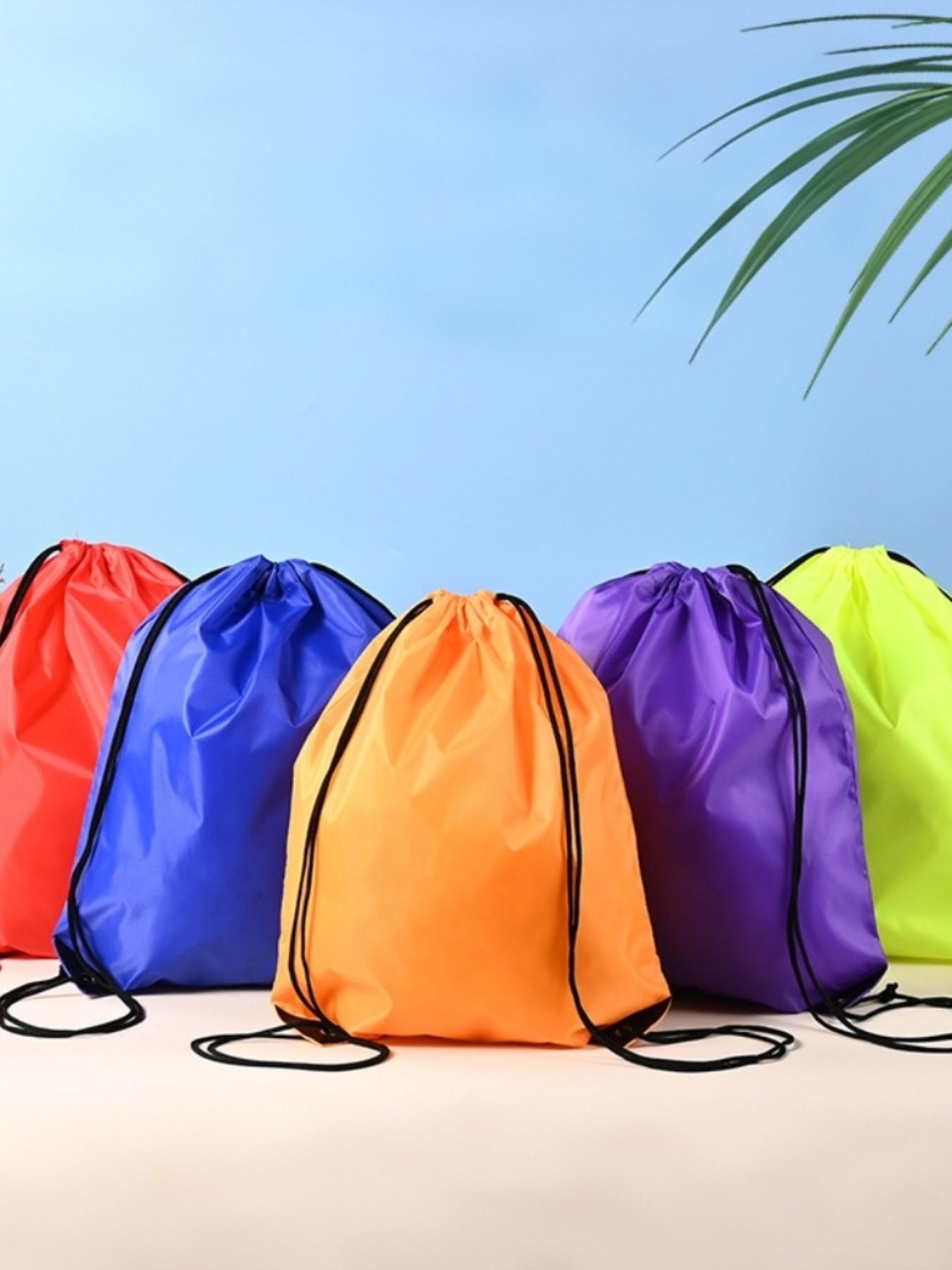 Customizable 210D Polyester Drawstring Bag, Oxford Cloth Backpack, Sporty Shoulder Bag, Ready Stock, Pull Cord Design Customizable 210D Polyester Drawstring Bag, Oxford Cloth Backpack, Sporty Shoulder Bag, Ready Stock, Pull Cord Design