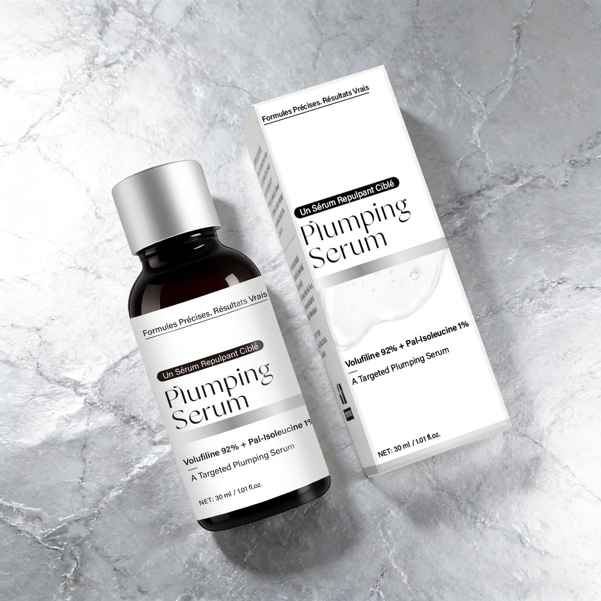 1 pcs Targeted Plumping Serum—Volufiline 92%+Pal -Isoleucine 1% Face Serum ，Reduced the Look of Aging ,Smoothes Wrinkles