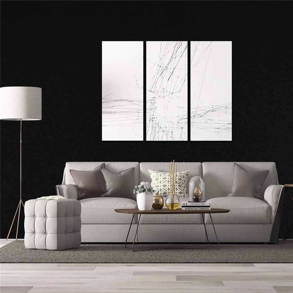 Solid Color Self-adhesive Wallpaper, 1 Count Waterproof & Oil-proof Wall Sticker, Self Adhesive Vinyl, Wall Decor for Home Kitchen Living Room Bedroom, Peel and Stick Wallpaper Designs