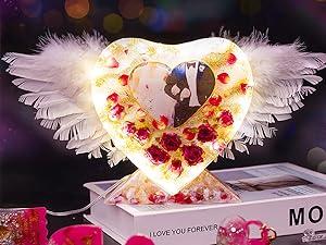 Epoxy Molds, Silicone, Large Size Picture Frames Silicone Molds Rectangle & Heart Shape Epoxy Resin Molds for Valentine's Day, DIY Home Table Décor,Anniversary Gift,DIY Gift- Let's Resin