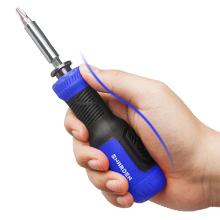 SHARDEN Multibit Screwdriver 13-in-1 Screw Driver Set Adjustable Extension Screwdriver Multitool All in One with Torx Security, Flat Head, Phillips, Hex, Square and 1/4 Nut Driver