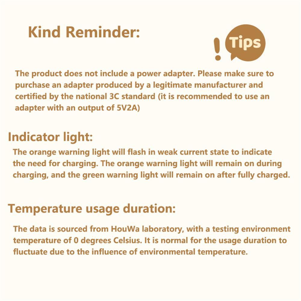 Funny Office Slacker Hand Warmer - Smart Thermostat, Adjustable Heating, Cute Cartoon Portable One-Sided Heating Winter Gift