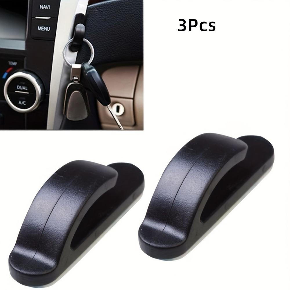 Car Organizer Bag Holder Set, Mini Hook Sticker for Car Front Seat, Kitchen Bathroom Storage, No Drilling Hidden Design, Home Use