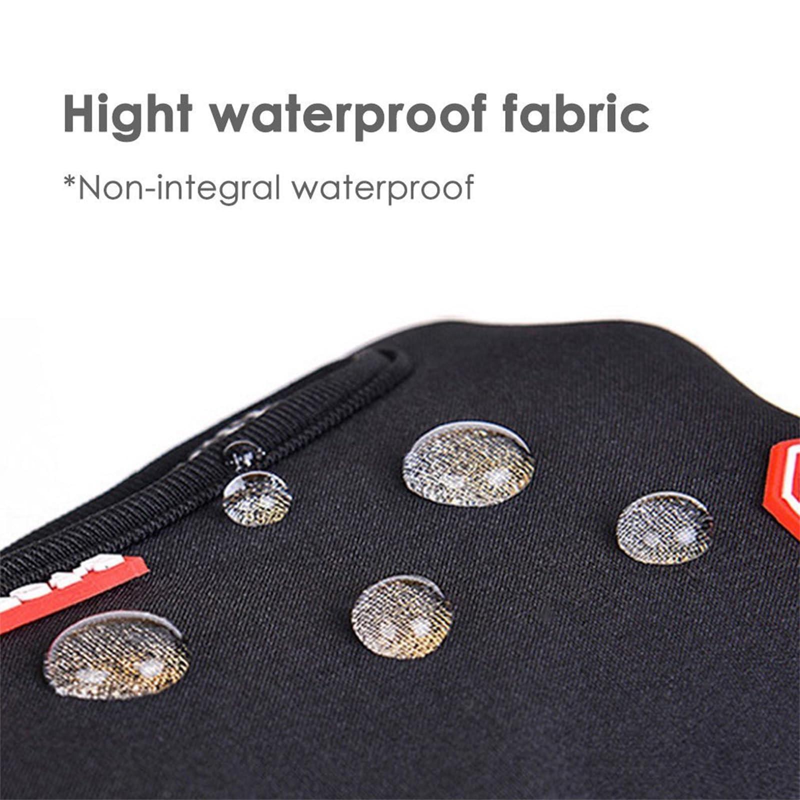 Outdoor Winter Touchscreen Warm Gloves, Water Resistant Windproof Anti-Slip Sports Gloves, Adjustable Size for Men & Women, Cycling, Driving, Running, Hiking, Climbing, Skiing