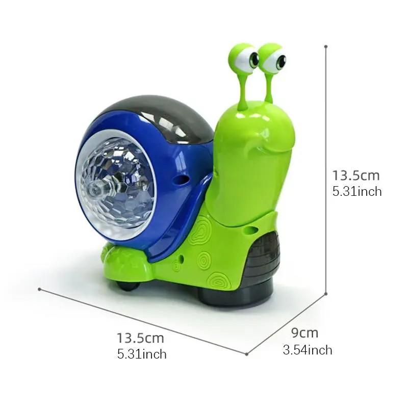 Interactive Musical Light-Up Snail & Hermit Crab Toy, Unisex Sensory Educational Gift for Kids (Batteries Not Included) Interactive Musical Light-Up Snail & Hermit Crab Toy, Unisex Sensory Educational Gift for Kids (Batteries Not Included)