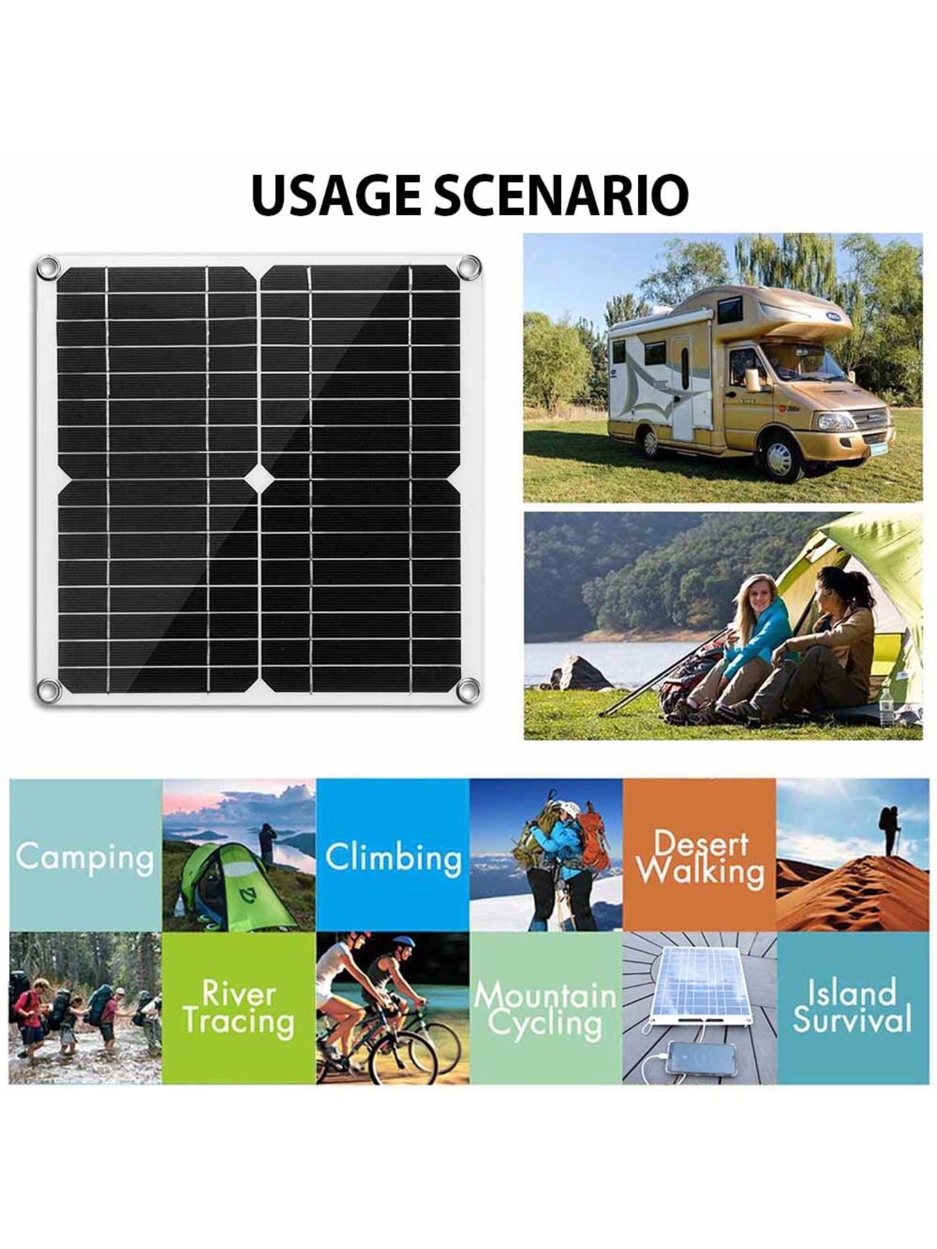SOECOPO Solar Kit 1200W Panel, 30 - 100A Smart Controller – Perfect for Camping, Off - Grid Power, Outdoor Use, Renewable Power