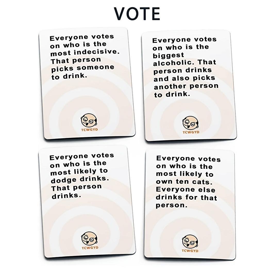 These Cards Will Get You Drunk, Fun Adult Drinking Game for Parties，Adult Fun Drinking Card Game, Laugh Together at Parties, Perfect for Gatherings, Home Nights, Pre-Event Warm-Up, Adult Drinking Games