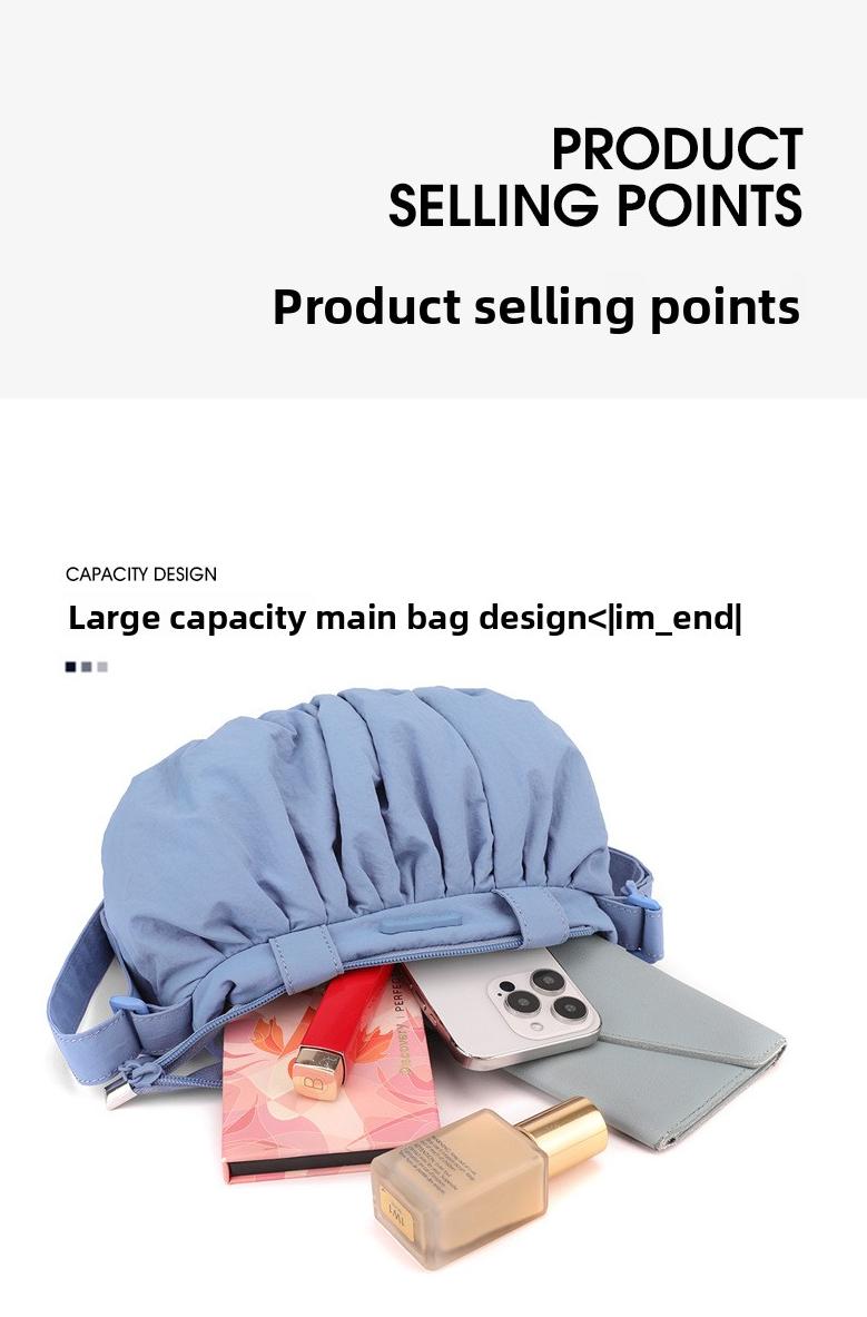 Soft Ruched Cloud Shoulder Bag, Lightweight Casual Crossbody Purse, Multi-Color Versatile Tote for Daily & Streetwear outdoorfun Soft Ruched Cloud Shoulder Bag, Lightweight Casual Crossbody Purse, Multi-Color Versatile Tote for Daily & Streetwear outdoorfun