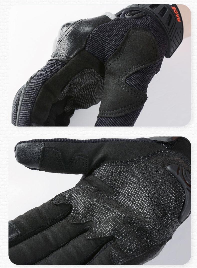 All Season Shock Absorbing Climbing Gloves Carbon Fiber Full Finger Winter Ski Cycling Mountain Bike Wrist Support Outdoor Wear Resistant Anti Slip Breathable Lightweight Flexible Protective Gear Hiking Riding Snow Sports Comfort Durable for Men Women