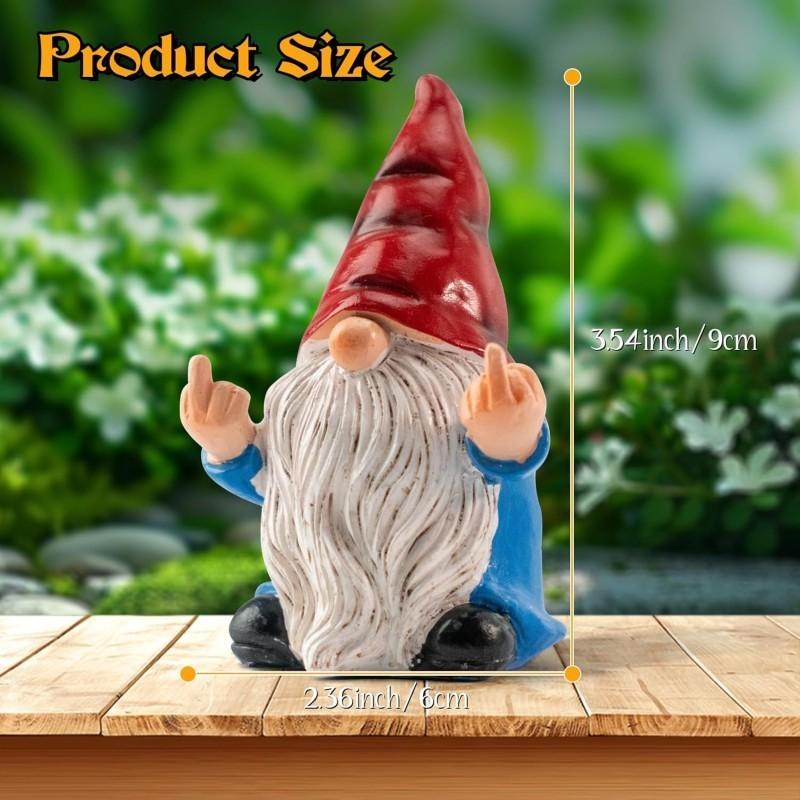 Outdoor Garden Lawn Decoration, Resin Craft Fun Ornament, Home Garden Landscape Small Figurine, Unique Yard Decor Accessory