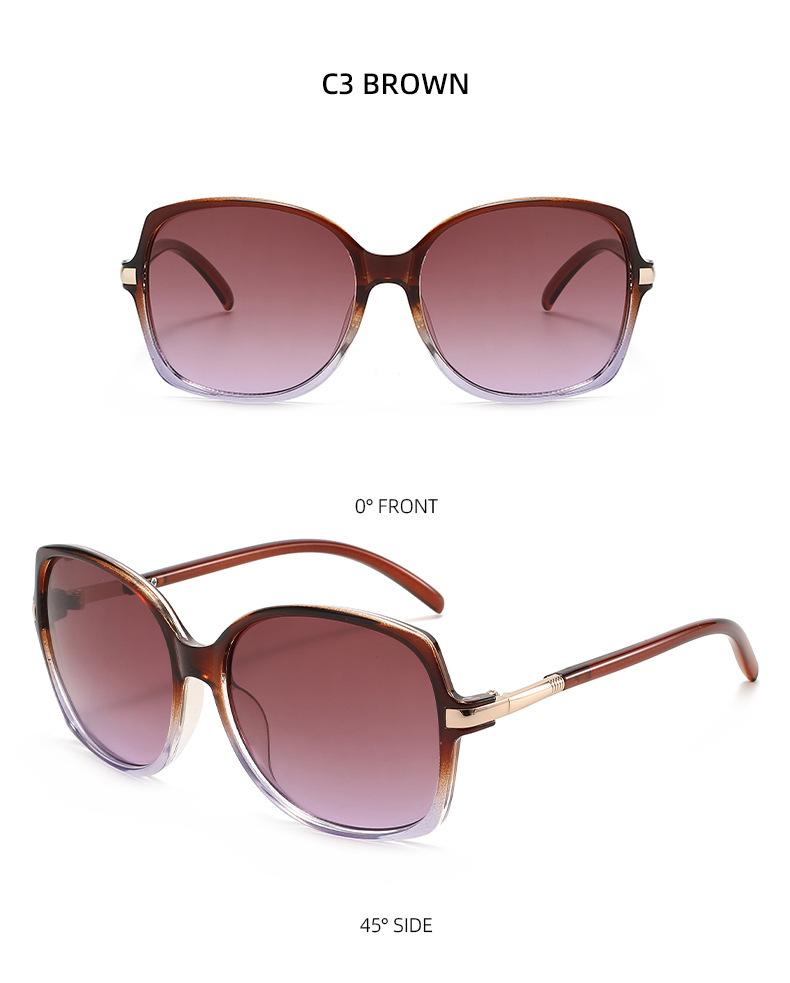 Trendy Cat Eye Oversized Sunglasses for Women Stylish UV Protection Fashionable Retro Chic Eyewear Perfect for Summer Outfits and Beach Vacations