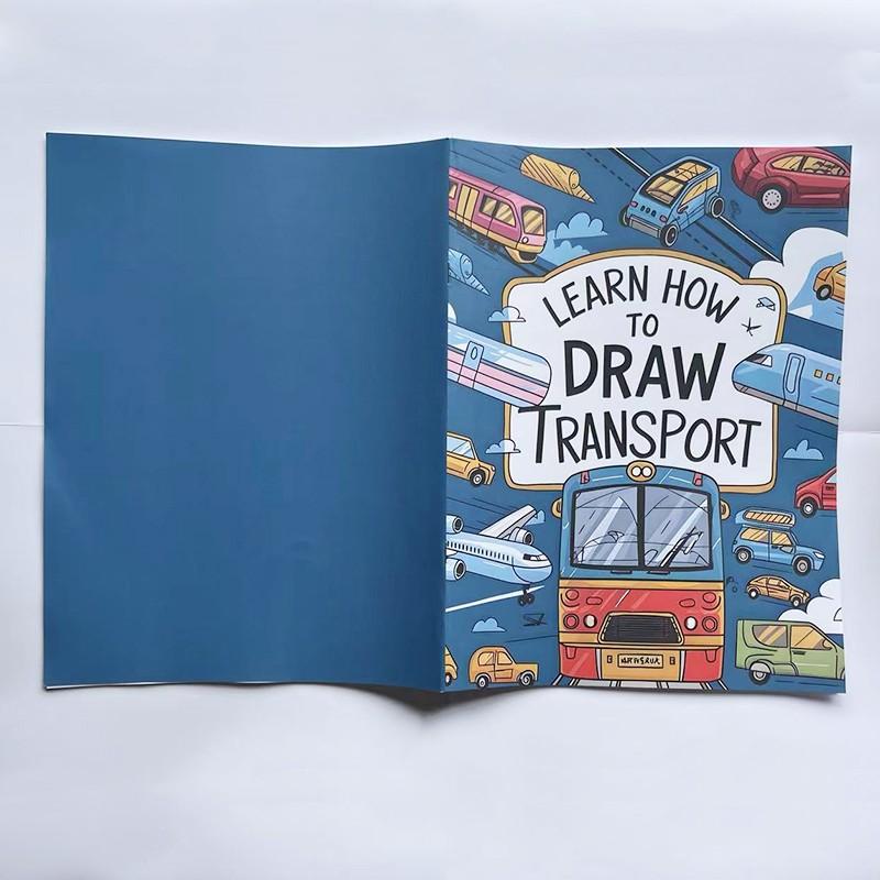 How to Draw Book Monster Animal Transportation Simple Steps Practice Manual, Beginner Ideal Logic Drawing Guide, Graduation Gift Christmas Choice