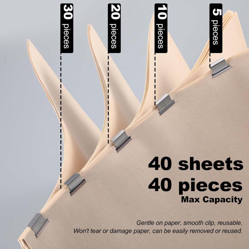 Portable Ring Binder Stapler, Includes 50 Small Binders, Ideal for School, Office, Home, Non-Damaging Paper Organizer, New Condition