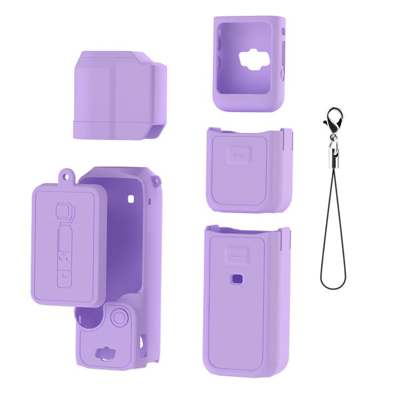 Case for Pocket 3/xtra Muse Camera, Soft Protective Case, Anti-Scratch, Slim Fit, Mic Cover, Screen Protector